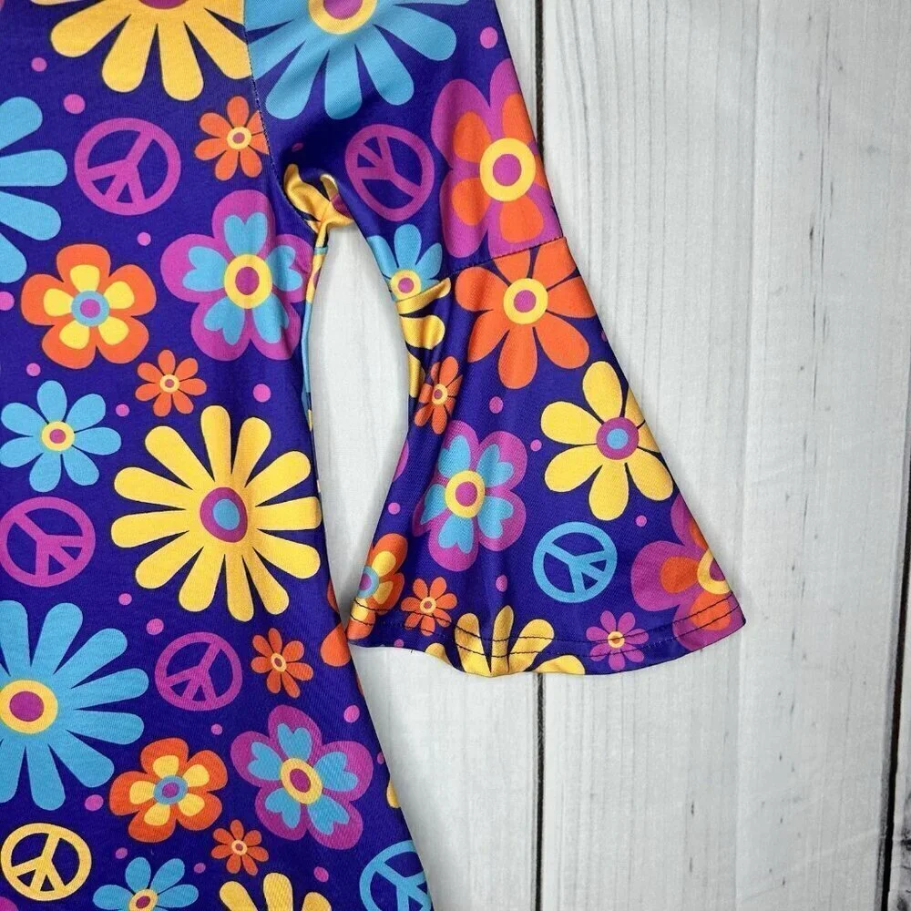 Besser Bay Floral Hippie Style Flared Dress Girls EUR 110 US 5